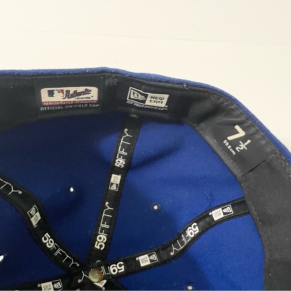 Toronto Blue Jays 2015 Post Season MLB New Era 59FIFTY Fitted 7 1/2 Cap Hat - Picture 15 of 16